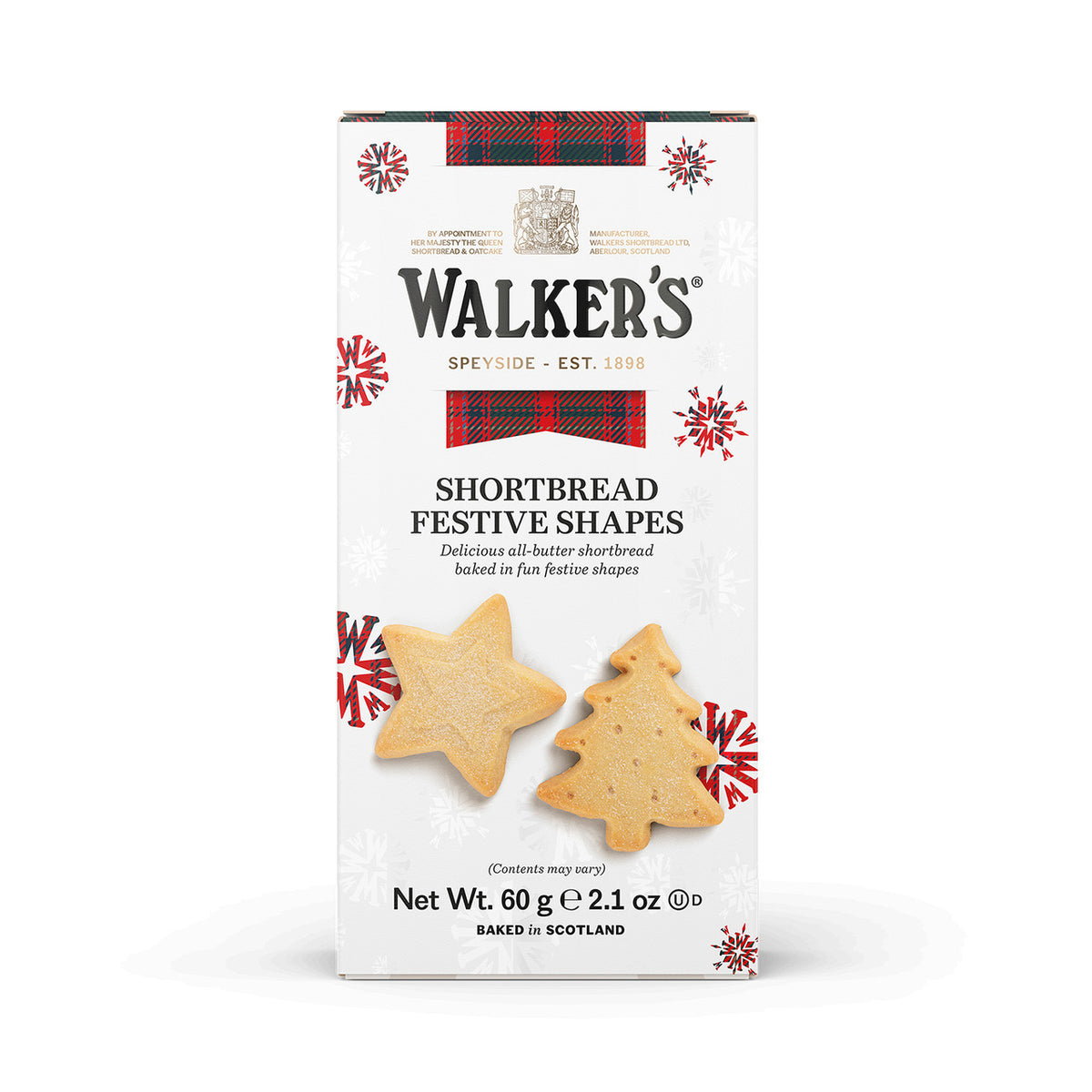 Galletas de Mantequilla con Formas Navideñas 60G