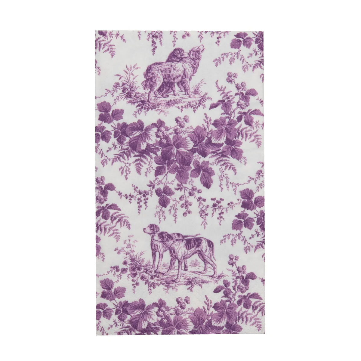 Servilletas de papel alargadas Hunting Toile