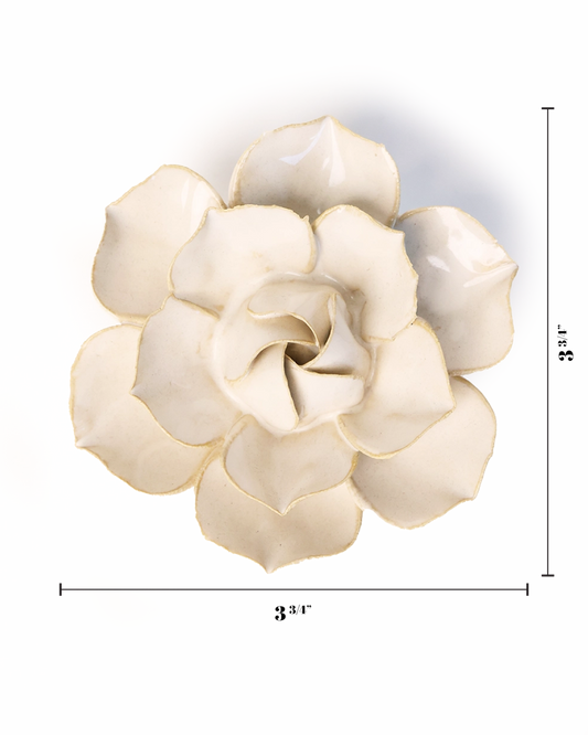 Flor de cerámica de Narciso