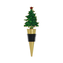 Cargar imagen en el visor de la galería, Tapón para botella con diseño de árbol de Navidad