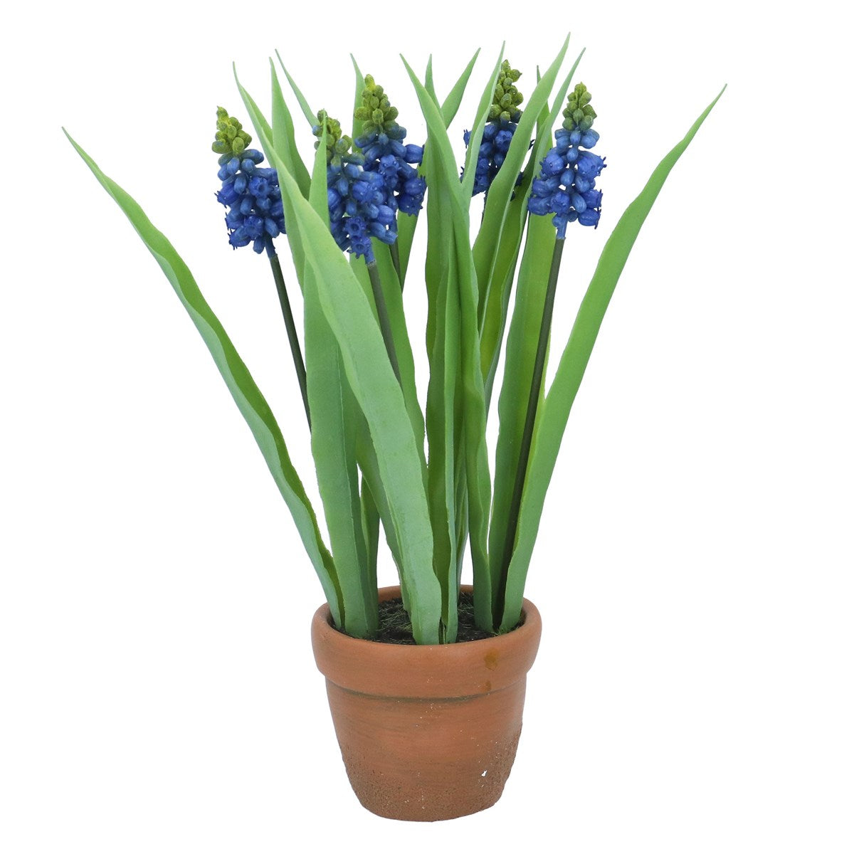 Planta artificial jacinto azul