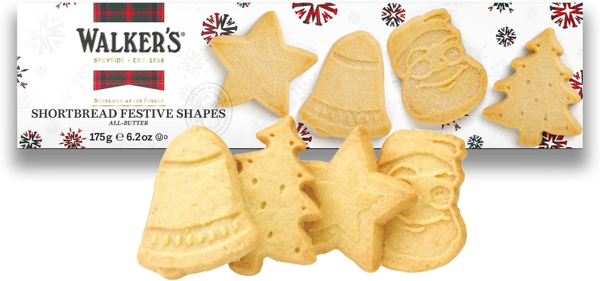 Galletas de mantequilla navideñas Walkers