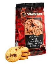 Cargar imagen en el visor de la galería, bolsa con mini galletas de mantequilla con pepitas de chocolate de Walkers