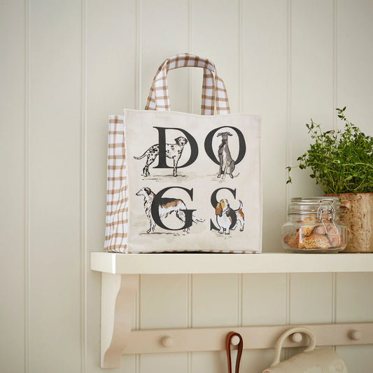 Bolsa Shopper PVC Pequeña "Country Dogs"