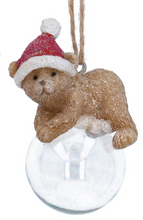 Cargar imagen en el visor de la galería, Set de 3 Ositos Navideños en Bola