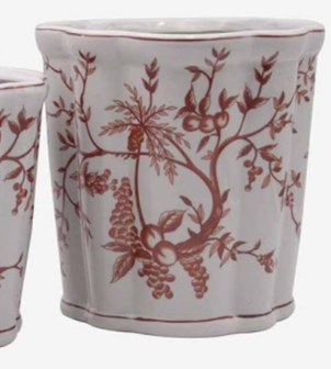 jardinera de porcelana