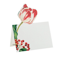 Cargar imagen en el visor de la galería, Tarjeta de lugar diseño arreglo de invierno