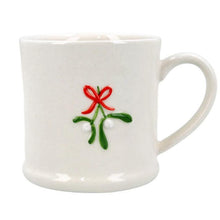 Cargar imagen en el visor de la galería, Mini mug de cerámica diseño muérdago