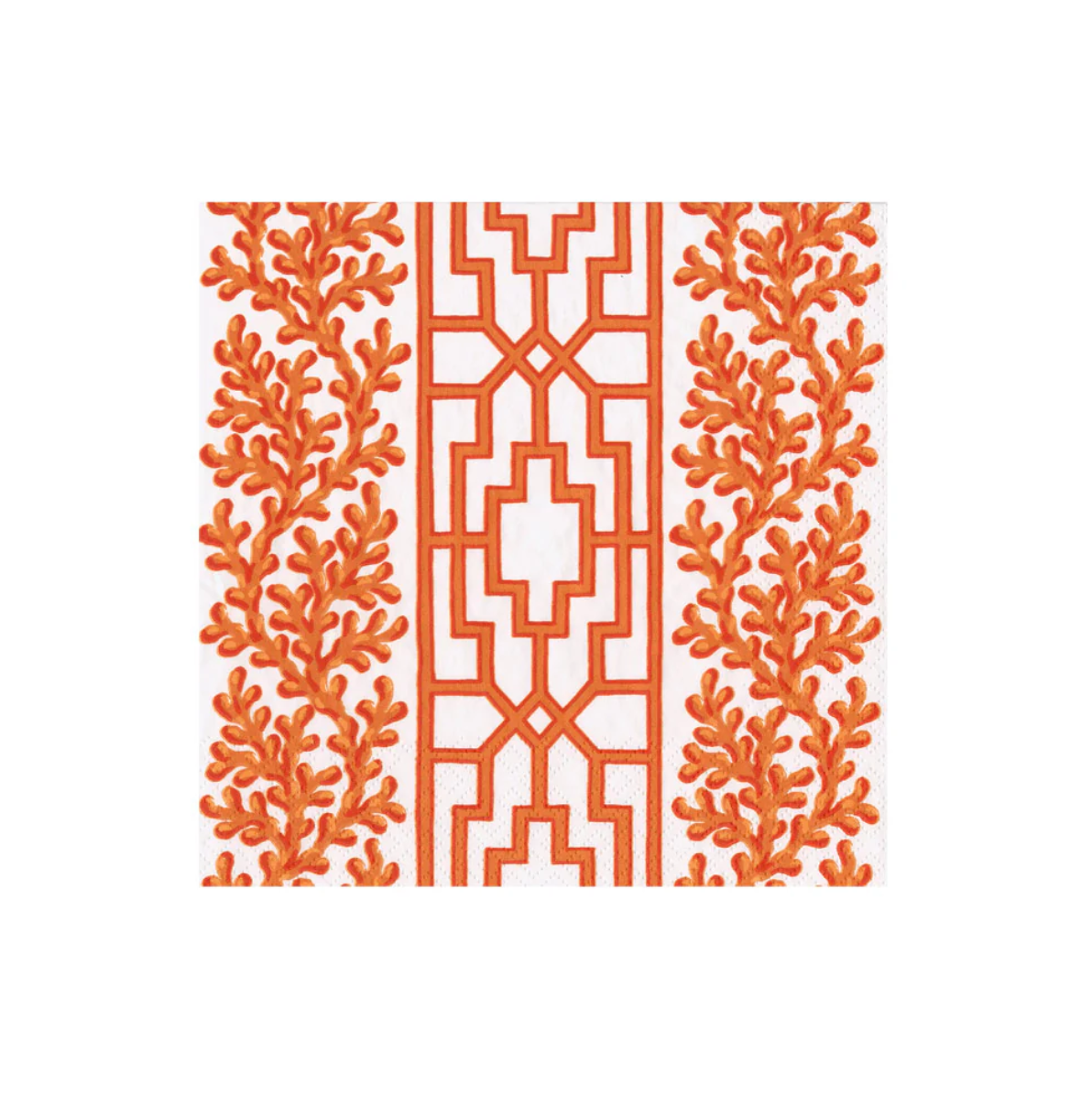 Servilletas cocktail Coral And Trellis Coral