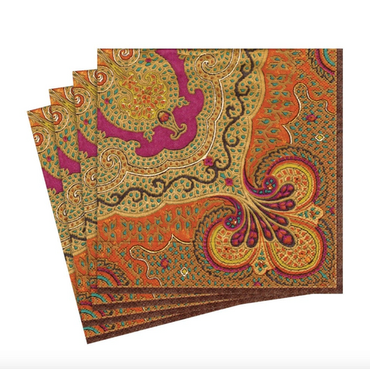 Servilletas almuerzo de papel diseño Jaipur Spice
