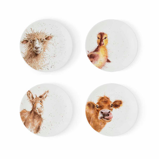 Vajilla animales Wrendale Design