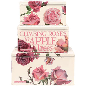 Cajas rectangulares diseño rosas