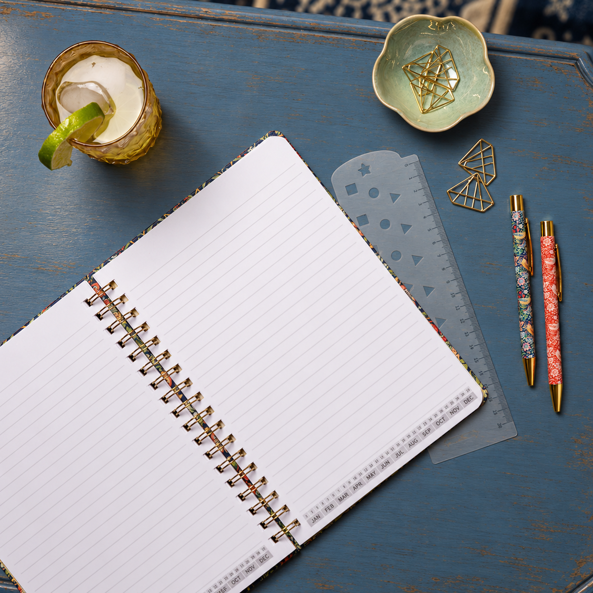 Cuaderno diseño Strawberry thief