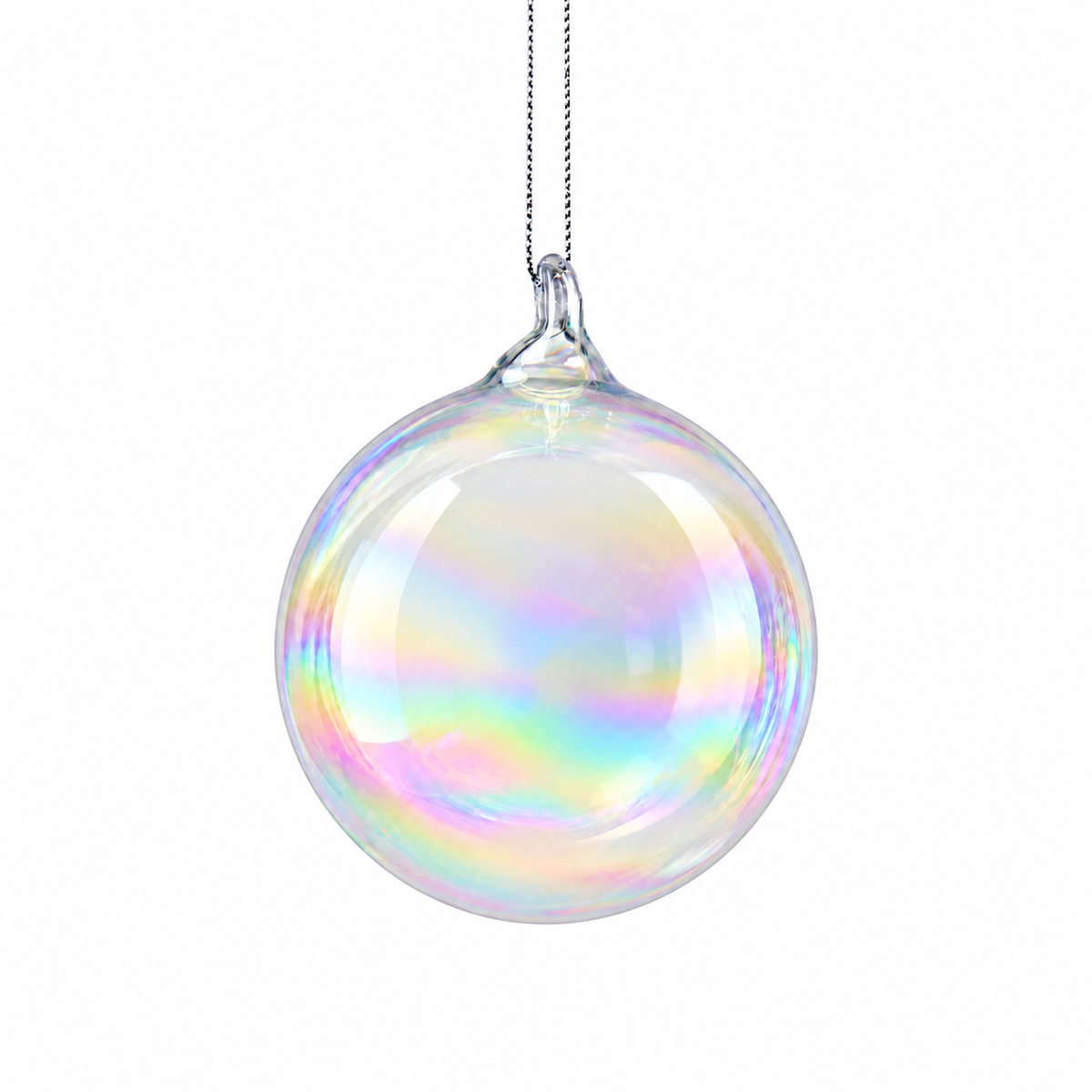 Bola de cristal para el árbol efecto pompa de jabón
