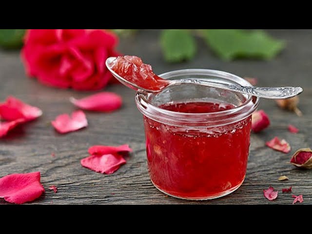 Mermelada de Pétalos de Rosa