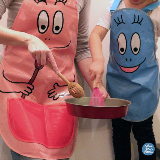Delantal plastificado diseño Barbapapa