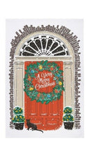 Cargar imagen en el visor de la galería, Trapo de cocina diseño puerta de Navidad