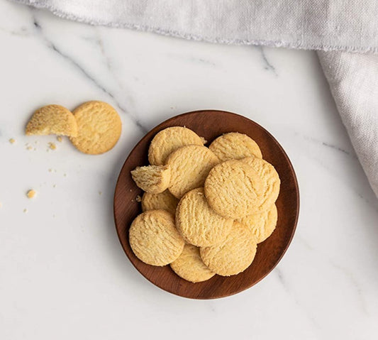 Bolsa con mini "shortbread redondas" de Walkers