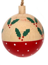 Cargar imagen en el visor de la galería, Adornos Bolas de madera para el árbol