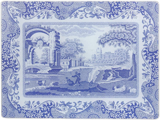 Tabla de cristal diseño Blue Italian
