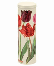 Cargar imagen en el visor de la galería, Lata para pasta o botella de vino diseño de tulipanes de colores