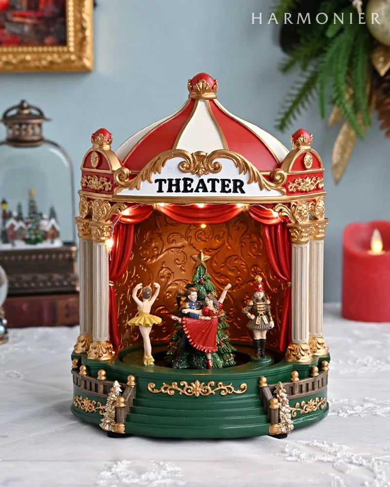 Caja de música teatro de cascanueces
