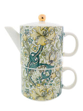 Cargar imagen en el visor de la galería, Juego de tetera y taza para uno William Morris Golden Lily