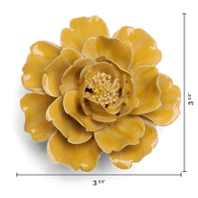 Cargar imagen en el visor de la galería, Flor de cerámica nacimiento de junio fresca de primavera
