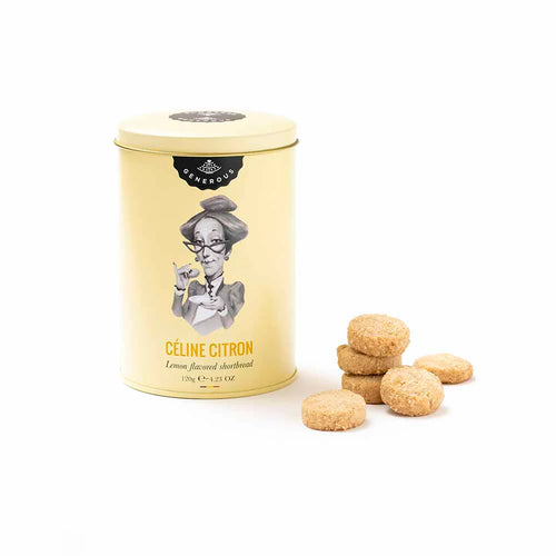 Lata de galletas Generous de Mantequilla y Limón SIN GLUTEN