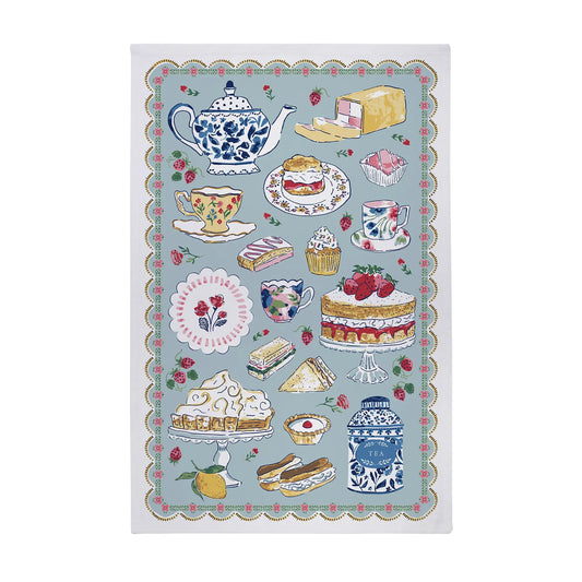 Trapo de cocina té de tarde