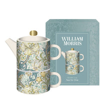 Cargar imagen en el visor de la galería, Juego de tetera y taza para uno William Morris Golden Lily