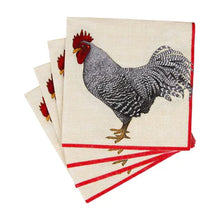 Cargar imagen en el visor de la galería, Servilletas cocktail "Le Coq "