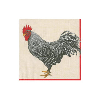 Servilletas cocktail "Le Coq "
