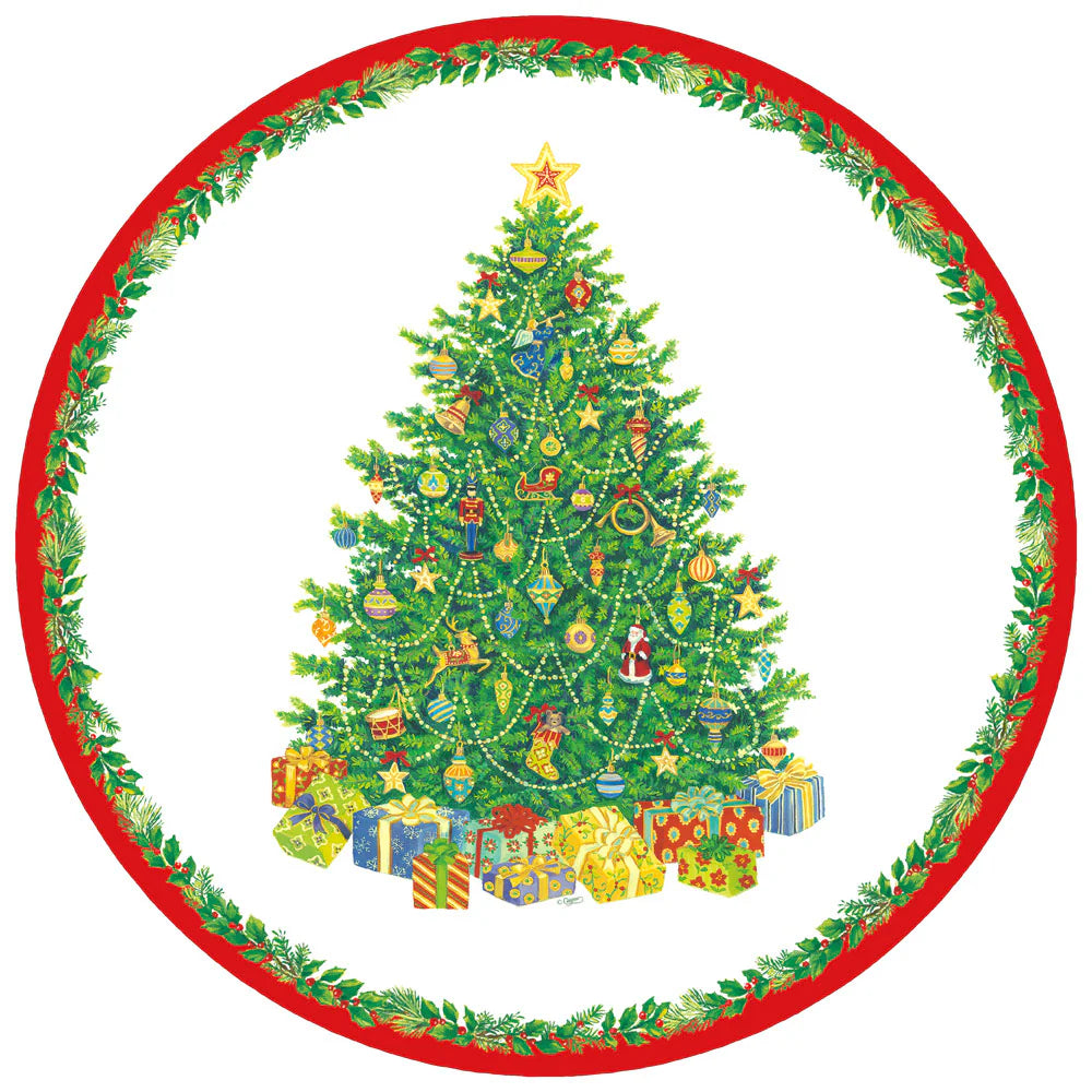 Individual desechable Christmas Tree( 12 por paquete )