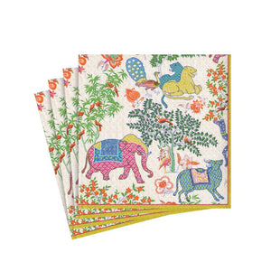 Servilletas cocktail de papel Jardines de Mysore