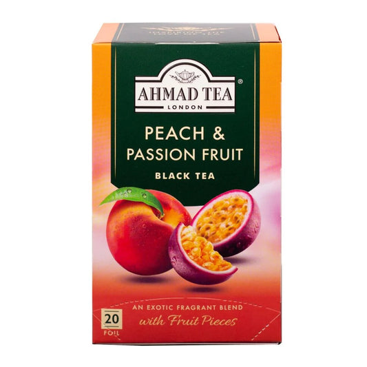Te negro Melocotón &  Maracuyá (20 bolsitas)