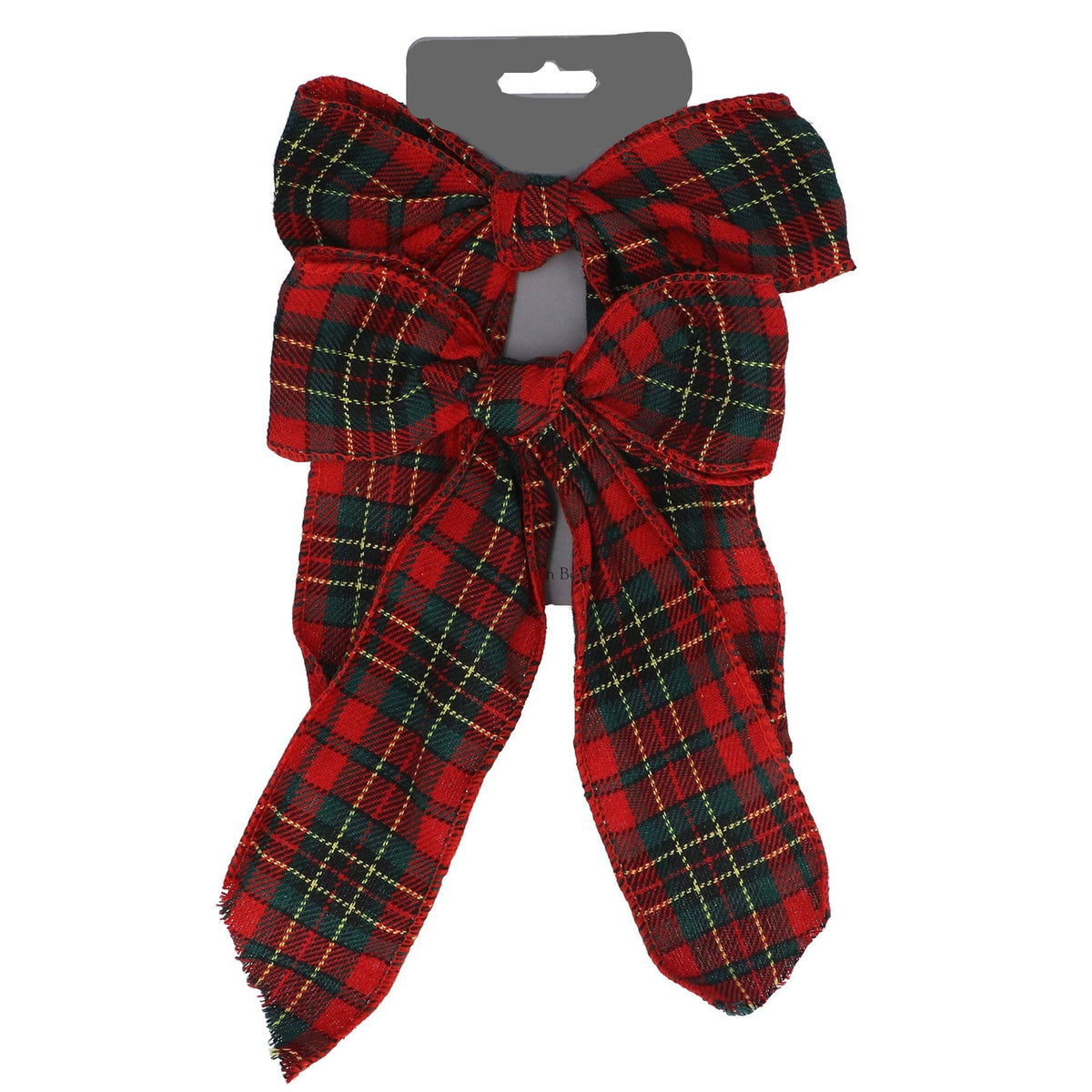 Pack de 2 lazos de tartan