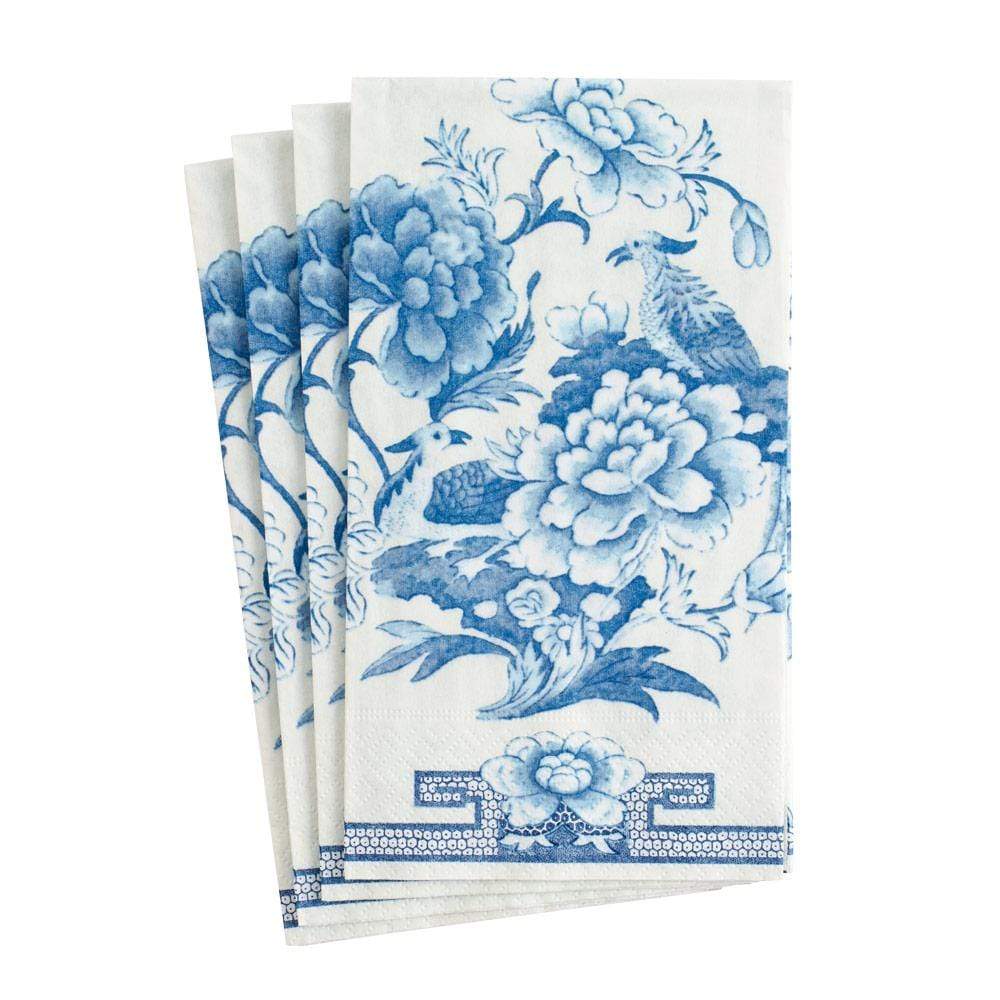 Servilletas buffet diseño azul y blanco