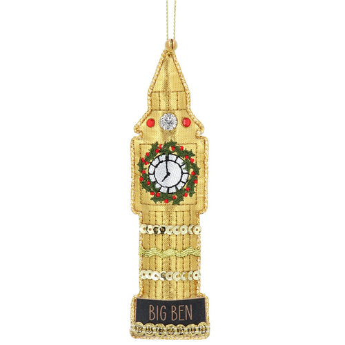 Adorno con forma de Big Ben