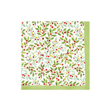 Cargar imagen en el visor de la galería, Servilletas Cocktail de papel diseño Twining Greenery