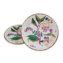 Cargar imagen en el visor de la galería, Platos de cartón grande diseño porcelana blooms