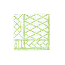 Cargar imagen en el visor de la galería, Servilletas cocktail de papel celosía de bambú