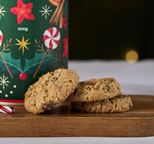 Cargar imagen en el visor de la galería, Galletas de Pudding de Navidad en Tubo de Navidad (200g)
