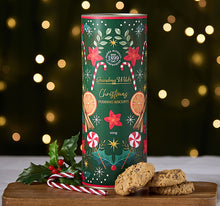 Cargar imagen en el visor de la galería, Galletas de Pudding de Navidad en Tubo de Navidad (200g)