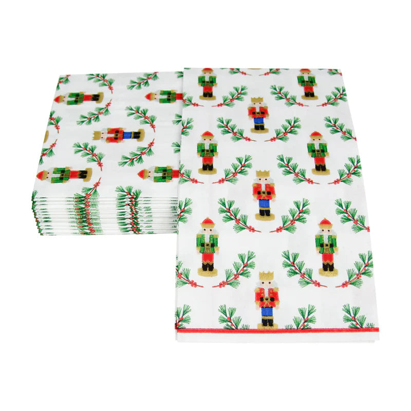 Servilletas de papel alargadas cascanueces