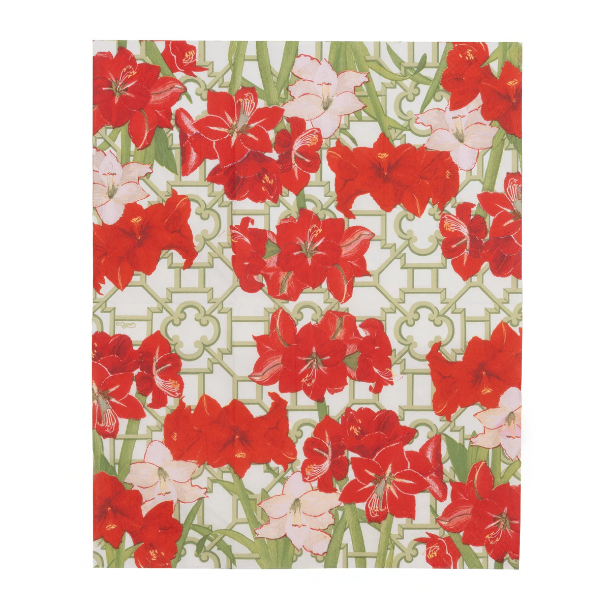 Servilletas de papel alargadas Amaryllis