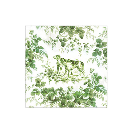 Servilletas cocktail Hunting Toile