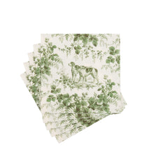 Cargar imagen en el visor de la galería, Servilletas cocktail Hunting Toile