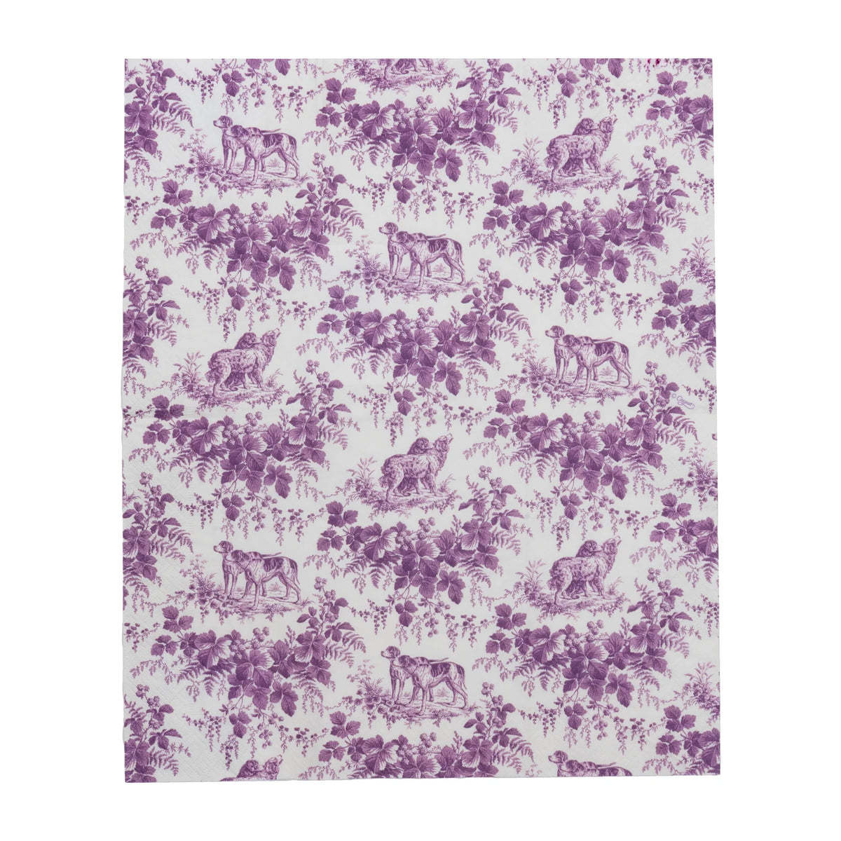 Servilletas de papel alargadas Hunting Toile