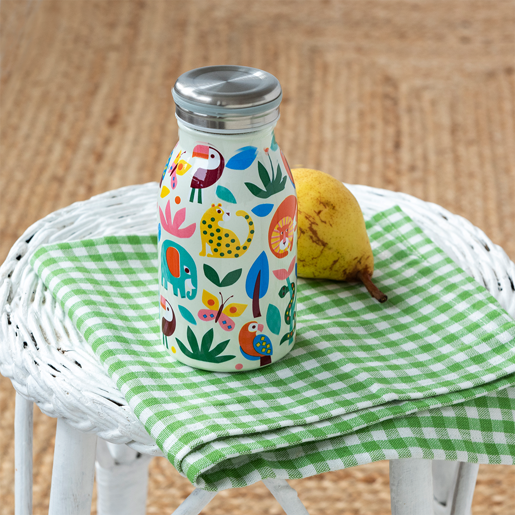 Botella de agua de acero diseño Wild wonders
